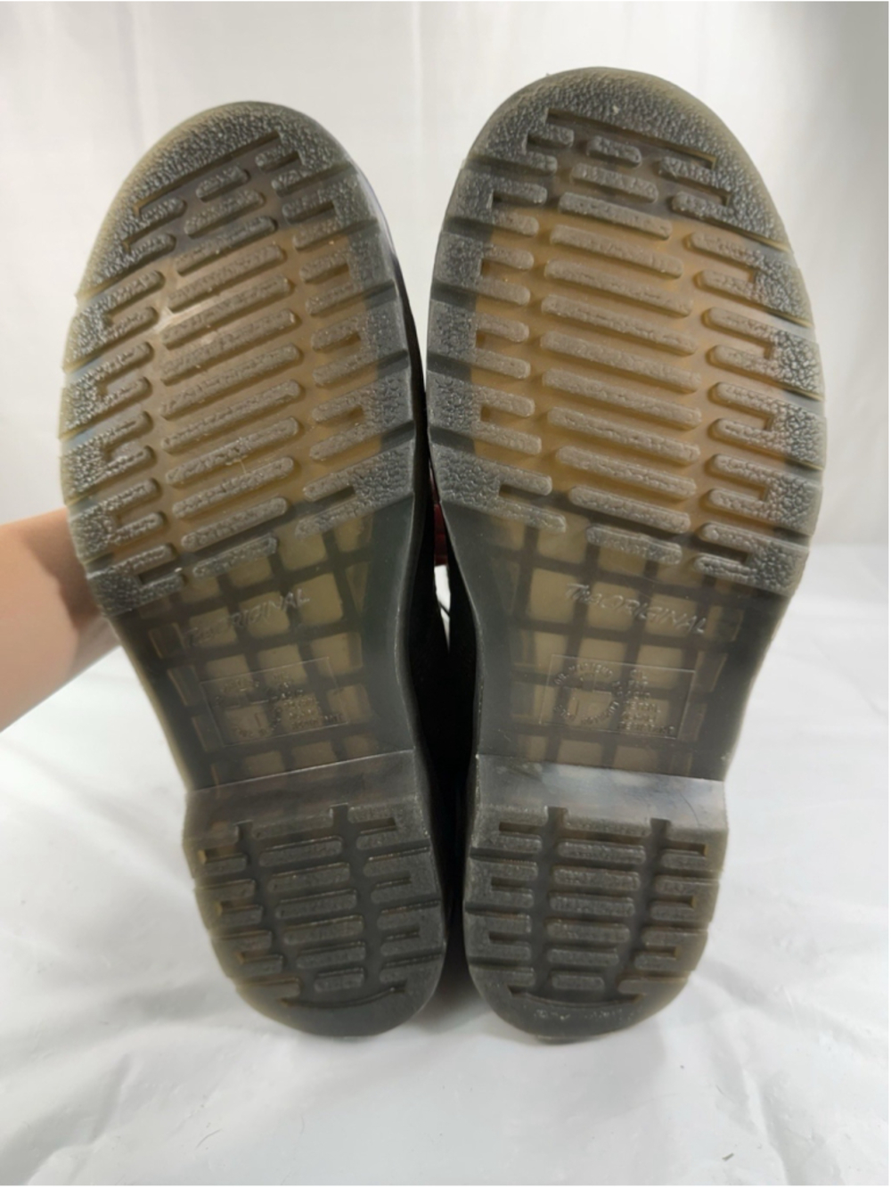 Dr. Martens 1460 Pascal Leather Boots SZ 9 Women's BLACK - Picture 7 of 15